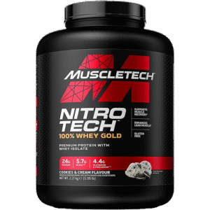 پودر پروتئین وی ماسلتک گلد (Muscletech Nitro Tech Whey Gold)- ۲۳00 گرم