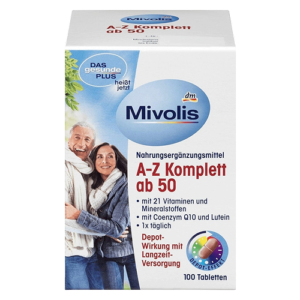 مولتی‌ویتامین میوولیس A تا Z دپو (Mivolis A–Z Complete) 100 عدد