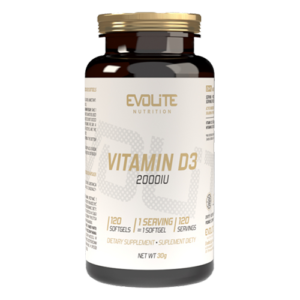 ویتامین D3 اولایت(Evolite Vitamin D3 2000 IU) 120 عدد