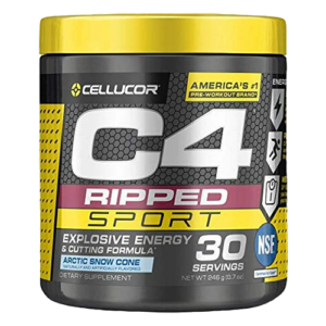 سی ۴ پری‌ورک‌اوت اسپورت چربی سوز  ( C4 Pre-Workout Sport RIPPED ) 270 گرم